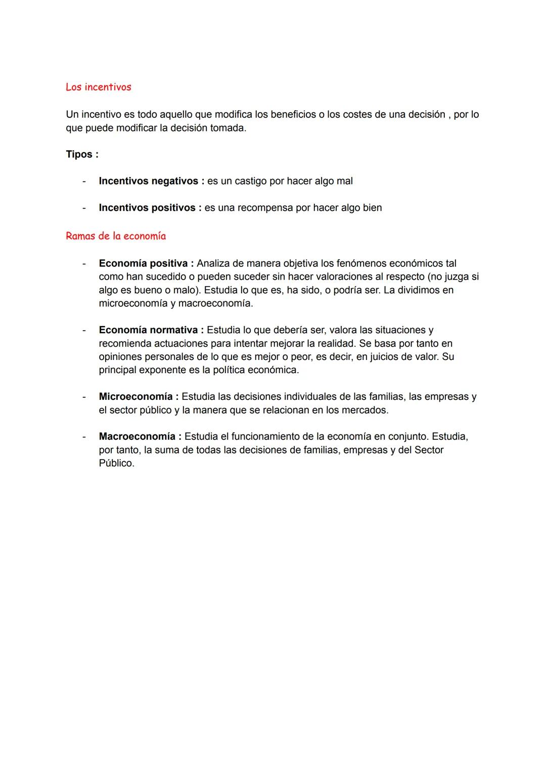 ECONOMÍA TEMA 1
La razón de ser de la economía
¿Qué es la economía?
La economía es una ciencia social que estudia la forma de administrar lo