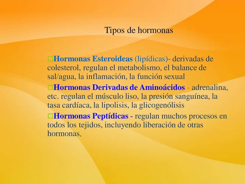 TEMA 9 (II):
SISTEMA
ENDOCRINO
Las células neurosecretoras
ubicadas en el hipotalamo
secretan hormonas libera-
doras e inhibitorias
Absorció