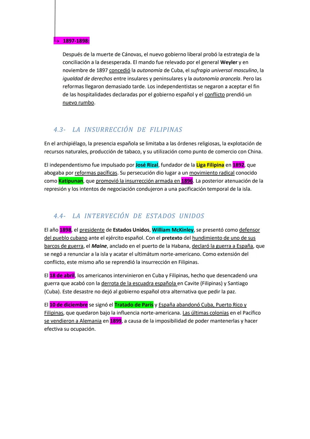 LA RESTAURACIÓN
1- EL RETORNO DE LA DINASTÍA
Los años finales del Sexenio, y en particular durante el gobierno de Serrano, las fuerzas
conse
