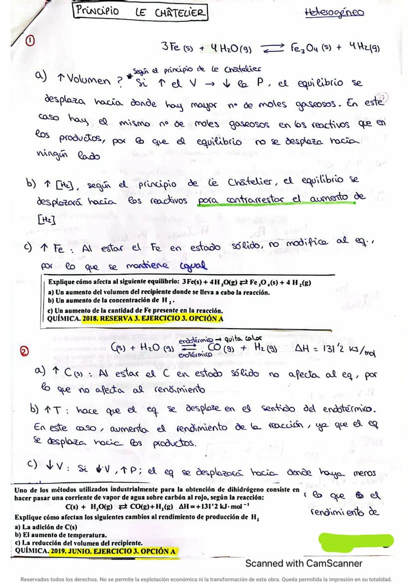 =)
ㅎ C
EQUILIBRIO QUÍMICO
aA+bB
aA + bB
CTE.
EQUILIBRIO
No tiene
a
GRADO
DE DISOCIACION
Kc)= [C] [D]
[A] [B]
(Pr. V) = nt. RT pasar k
I
Atm
