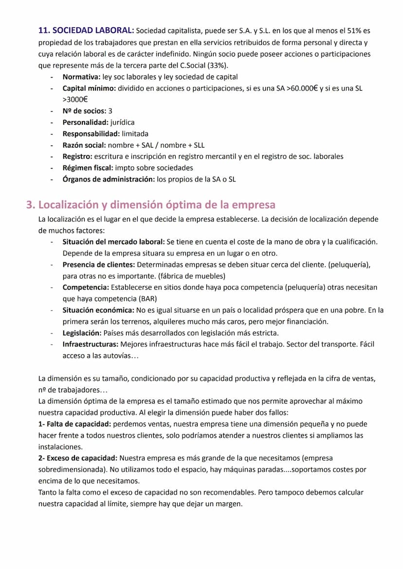 TEMA 2: CLASIFICACIÓN Y DESARROLLO DE LAS EMPRESAS
1. Tipos de empresas:
* Según su actividad económica:
● Sector primario: Las que obtienen