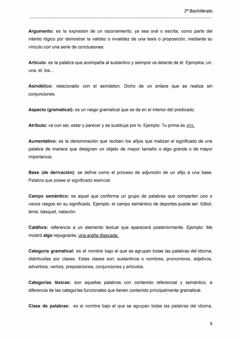 LENGUA CASTELLANA Y LITERATURA
2º Bachillerato
LISTA DE TÉRMINOS GRAMATICALES, GÉNEROS TEXTUALES, TIPOS DE
TEXTO, FIGURAS RETÓRICAS Y TÓPICO
