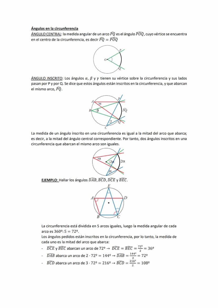 TEMA 5: POLÍGONOS, PERÍMETROS Y ÁREAS
1. LUGARES GEOMÉTRICOS
2. RELACIONES ANGULARES
3. TRIÁNGULOS SEMEJANTES. TEOREMA DE TALES
4. FIGURAS S