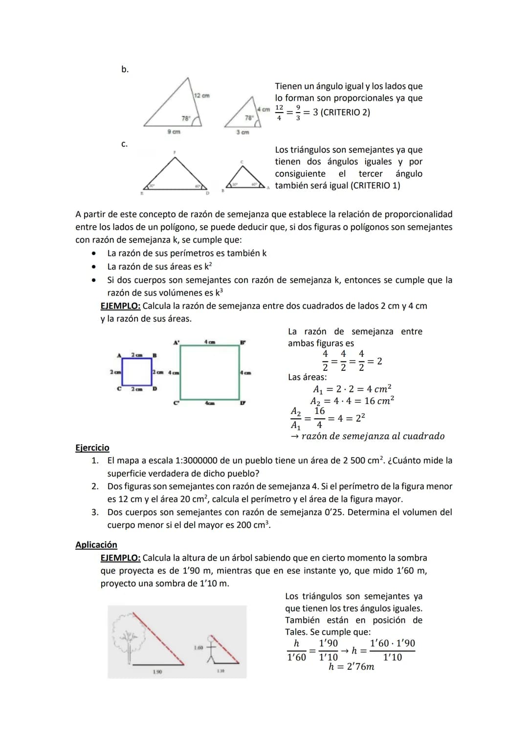 TEMA 5: POLÍGONOS, PERÍMETROS Y ÁREAS
1. LUGARES GEOMÉTRICOS
2. RELACIONES ANGULARES
3. TRIÁNGULOS SEMEJANTES. TEOREMA DE TALES
4. FIGURAS S