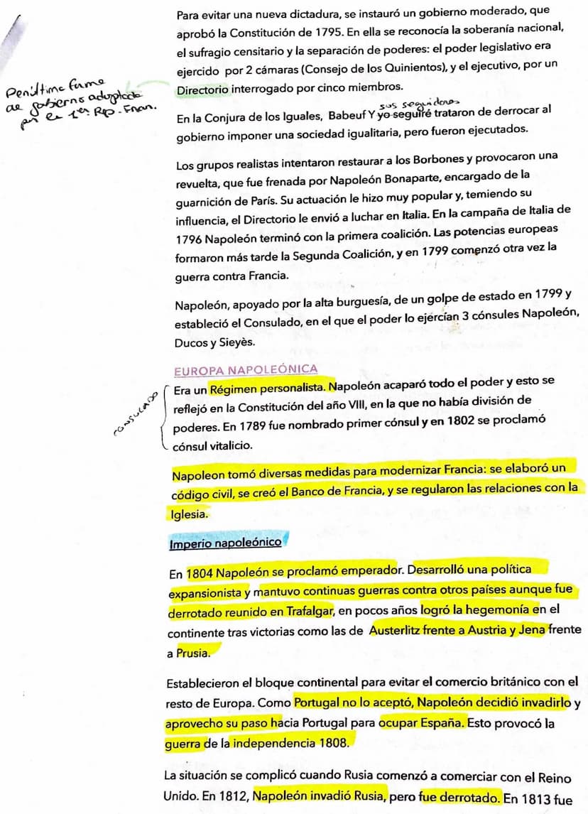 REVOLUCIONES LIBERALES Y
NACIONALISMOS
Índice tema 2
Revolución americana
Revolución francesa
Radicalización
•Europa napoleónica
•Restauraci