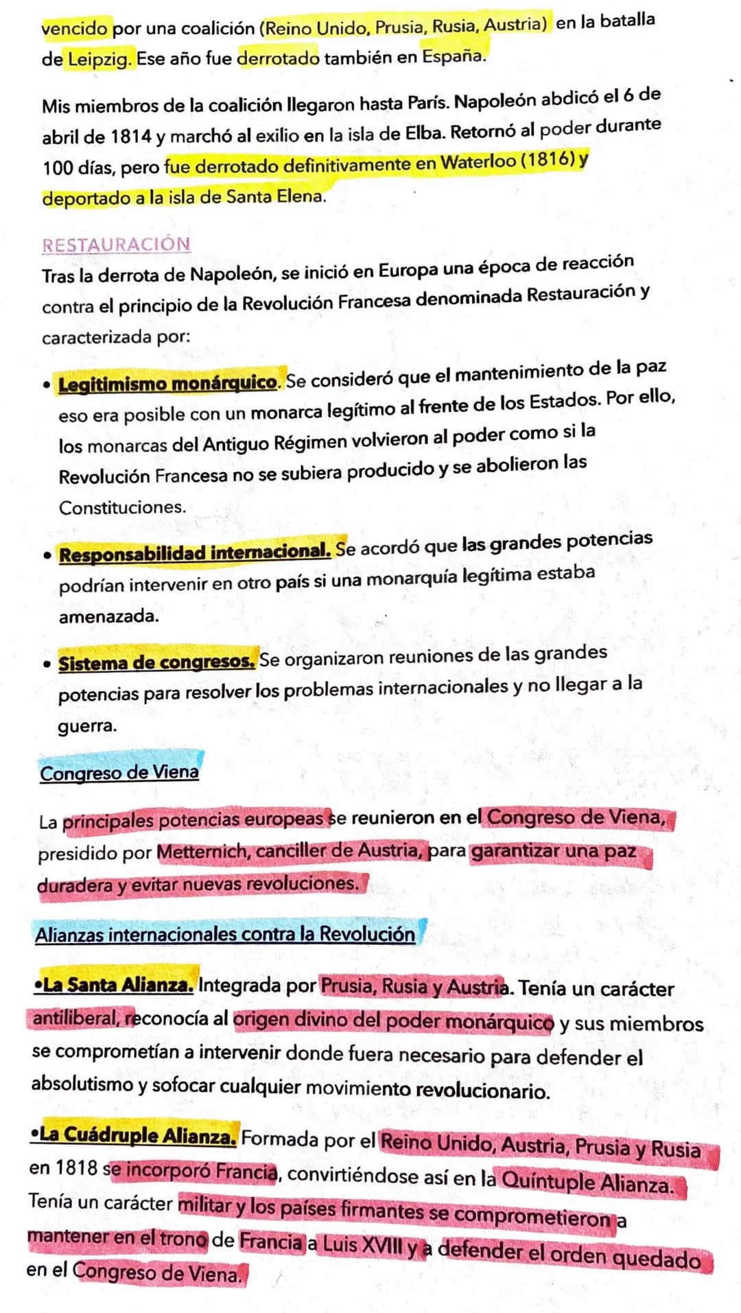 REVOLUCIONES LIBERALES Y
NACIONALISMOS
Índice tema 2
Revolución americana
Revolución francesa
Radicalización
•Europa napoleónica
•Restauraci