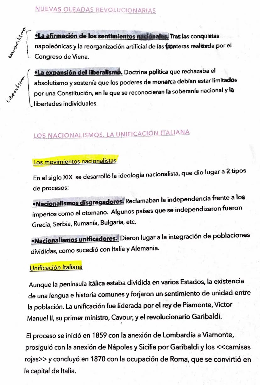 REVOLUCIONES LIBERALES Y
NACIONALISMOS
Índice tema 2
Revolución americana
Revolución francesa
Radicalización
•Europa napoleónica
•Restauraci