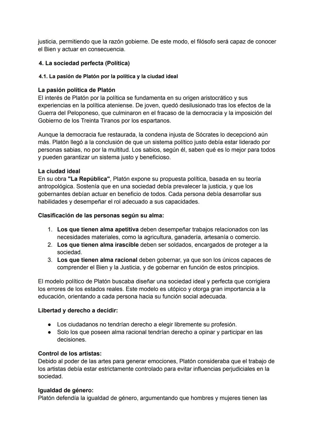 PLATÓN
1. Teoría de las Ideas
1.1. La realidad: dualismo ontológico
Los peligros del relativismo
Platón, como su maestro Sócrates, estaba en