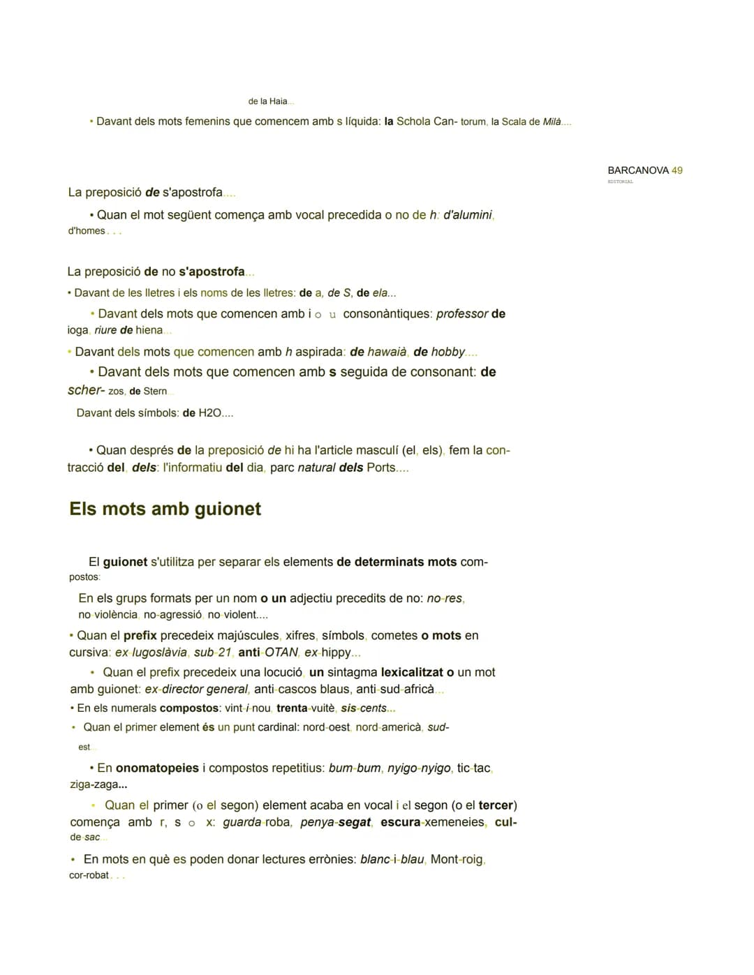 Ortografia: normes bàsiques
Tot seguit trobaràs informació que val la pena recordar per escriure cor- rectament i
per resoldre les activitat