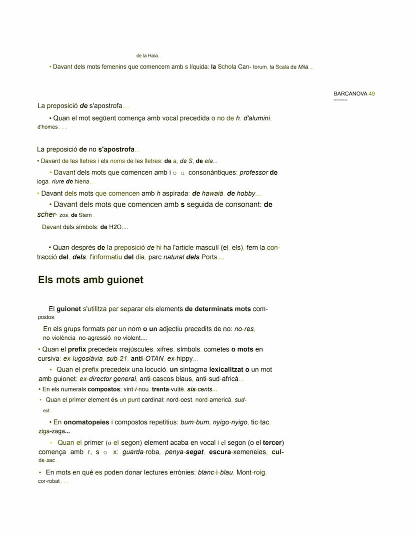 Ortografia: normes bàsiques
Tot seguit trobaràs informació que val la pena recordar per escriure cor- rectament i
per resoldre les activitat