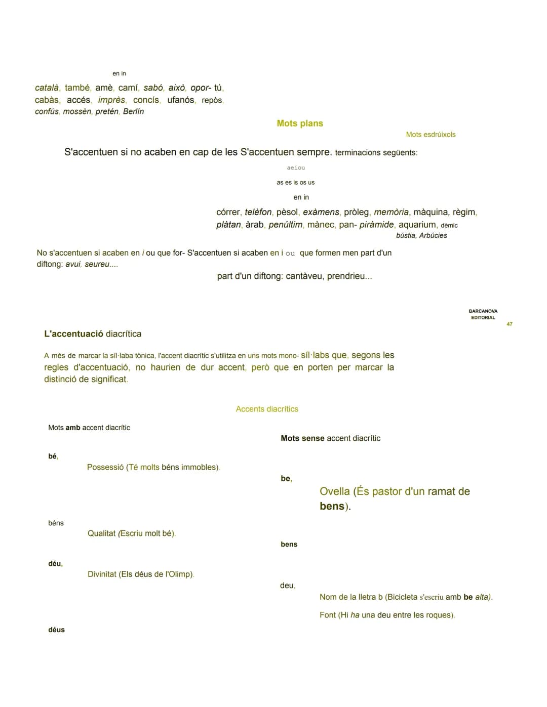 Ortografia: normes bàsiques
Tot seguit trobaràs informació que val la pena recordar per escriure cor- rectament i
per resoldre les activitat