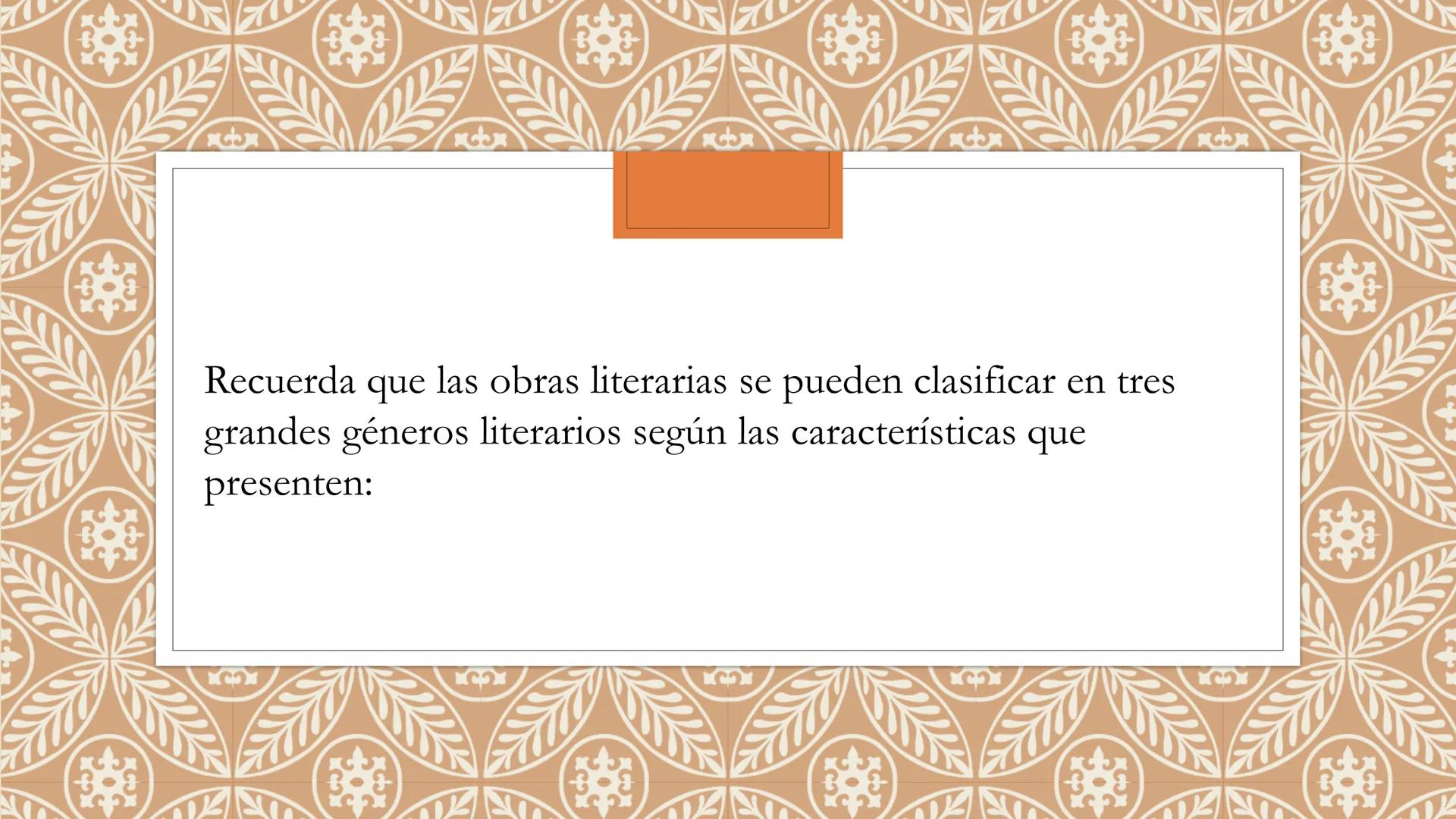 CO
K
REPASO DE LOS
GÉNEROS
LITERARIOS
LC₂
cox
Tema 1
CO
12 ແ
Recuerda que las obras literarias se pueden clasificar en tres
grandes géneros 