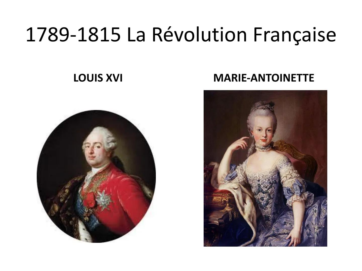 1789-1815
LA RÉVOLUTION FRANÇAISE ●
1789-1815 La Révolution Française.
1789-1792 Monarchie constitutionnelle.
1792-1794 La Convention.
1794-