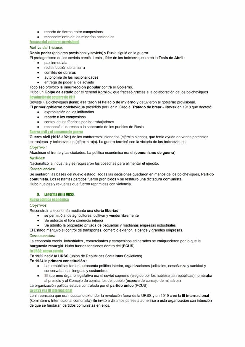 TEMA 6: Revolución rusa y dictadura de stalin
1. Orígenes de la revolución rusa.
Rusia zarista.
Política :
Había una monarquía absoluta con 