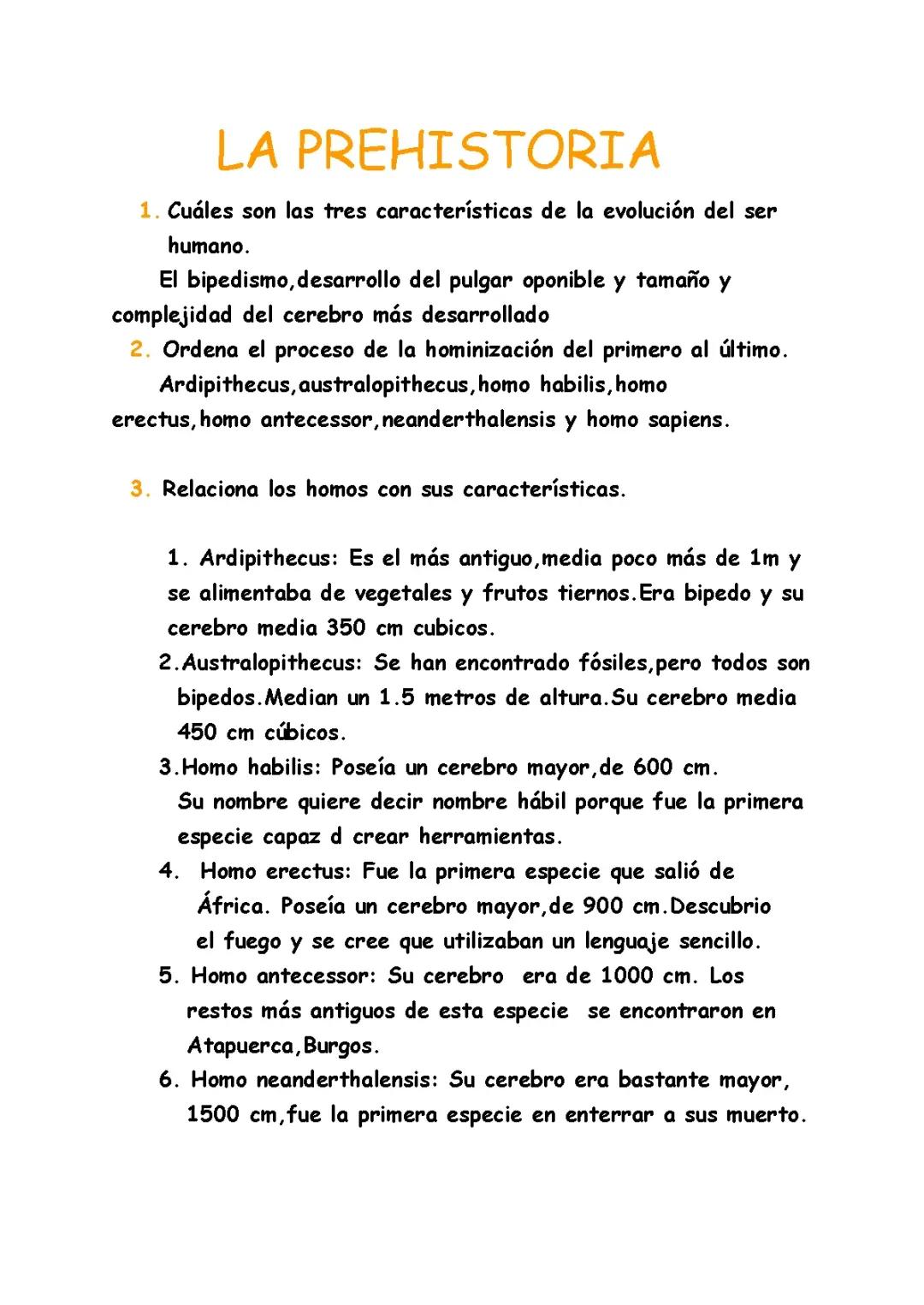 La Evolución Humana y la Agricultura en la Prehistoria para Niños