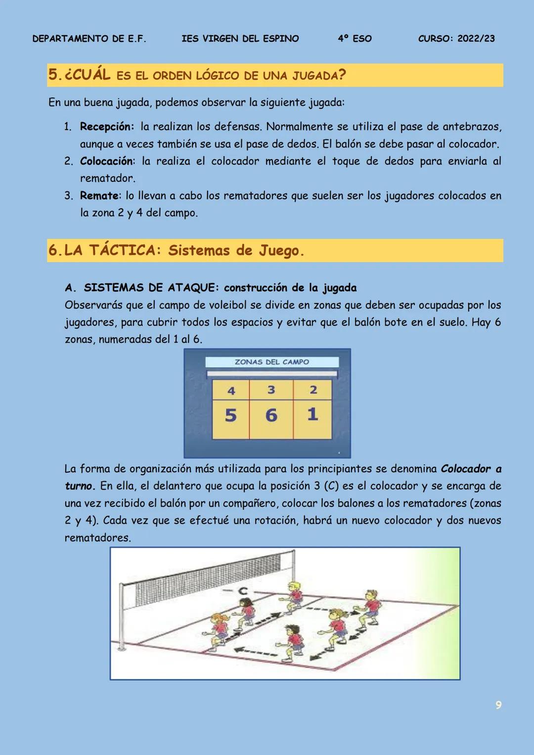 DEPARTAMENTO DE E.F.
IES VIRGEN DEL ESPINO
4º ESO
CURSO: 2022/23
# TEMA 2: EL VOLEIBOL
"Rematando el trimestre II"

13

# 1. ¿DEPORTE?

Part