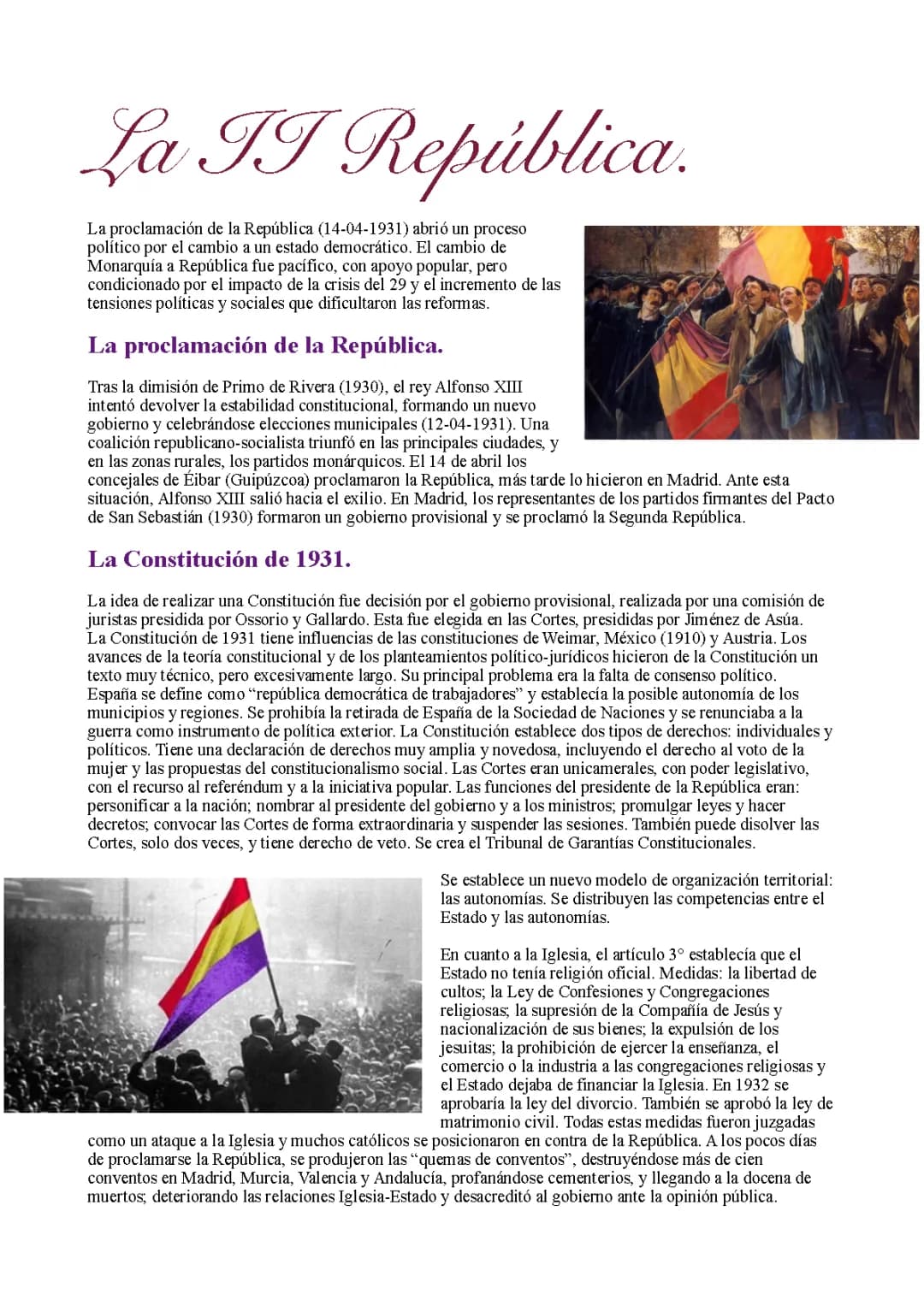 II República.