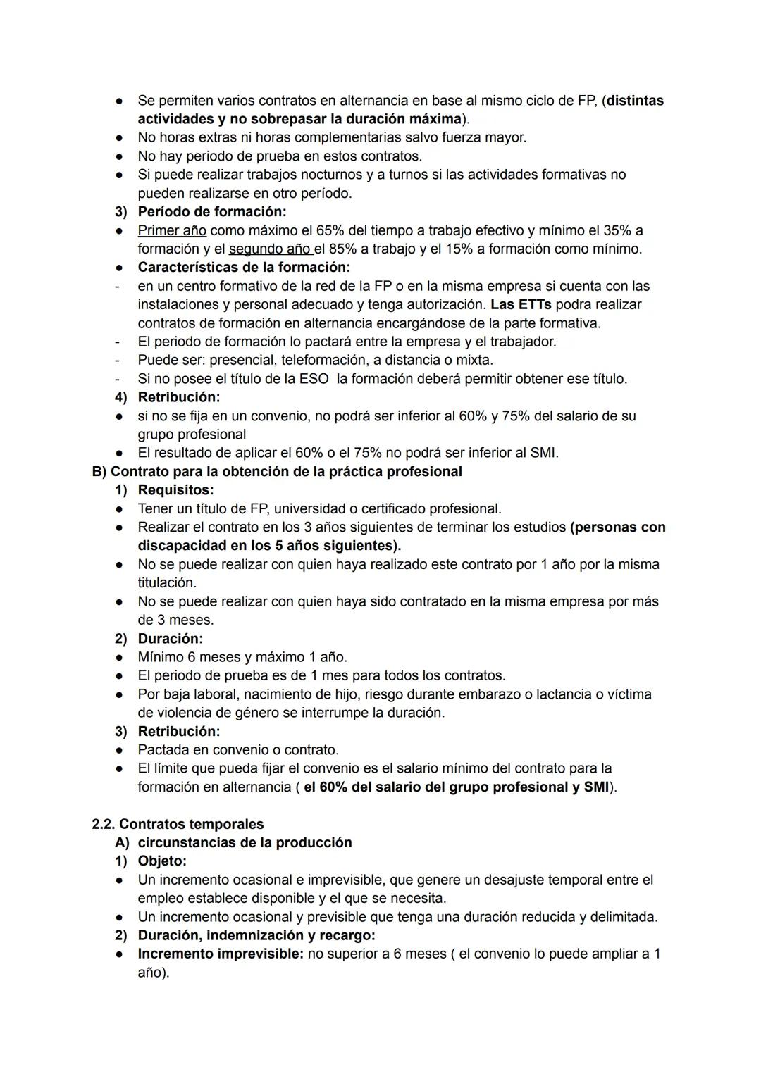 TEMA 6: El contrato de trabajo.
1. El contrato de trabajo
Es el acuerdo entre el trabajador y el empresario por el cual el trabajador se com