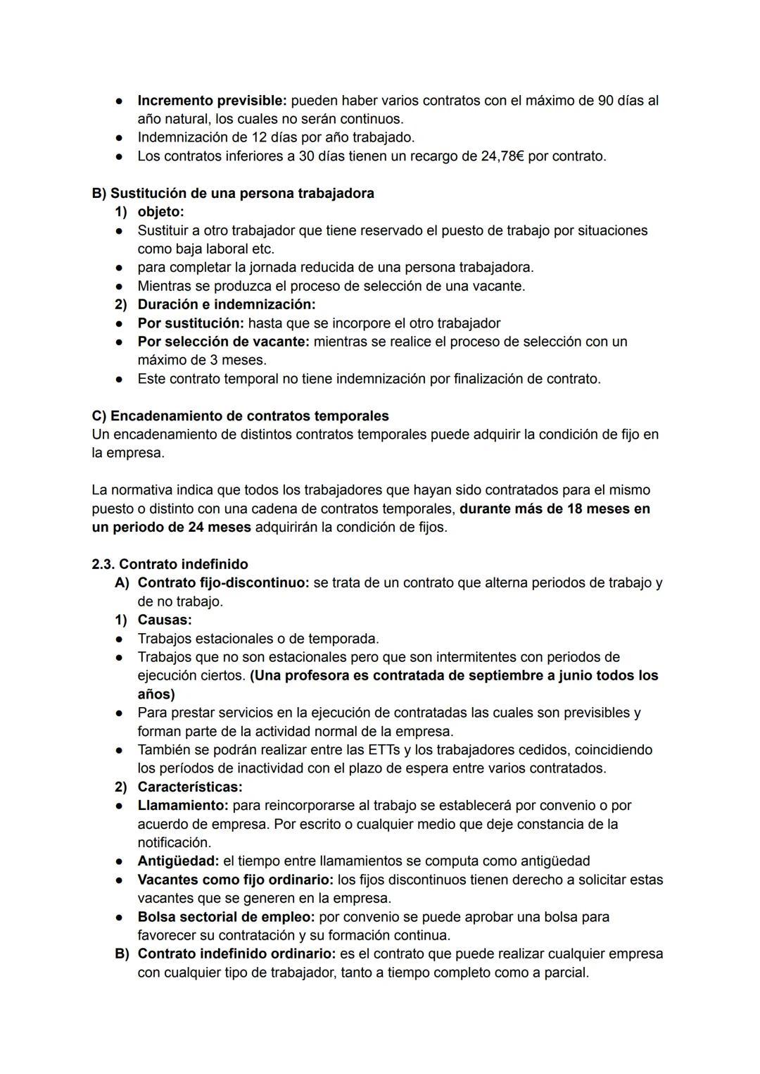TEMA 6: El contrato de trabajo.
1. El contrato de trabajo
Es el acuerdo entre el trabajador y el empresario por el cual el trabajador se com