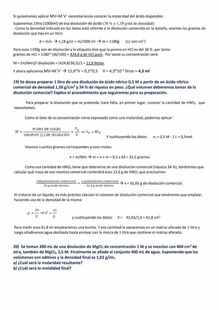 EJERCICIOS DE 1º DE BACHILLERATO RESUELTOS Y COMENTADOS
MATERIA, GASES Y DISOLUCIONES.
1) ¿Cuántos átomos de oxígeno hay en 0,1g de Fe2(SO4)