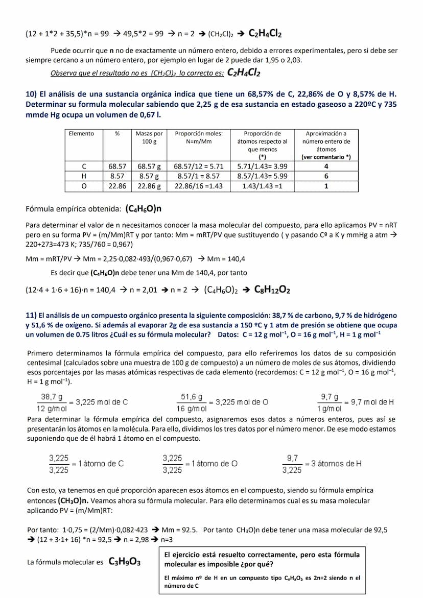 EJERCICIOS DE 1º DE BACHILLERATO RESUELTOS Y COMENTADOS
MATERIA, GASES Y DISOLUCIONES.
1) ¿Cuántos átomos de oxígeno hay en 0,1g de Fe2(SO4)
