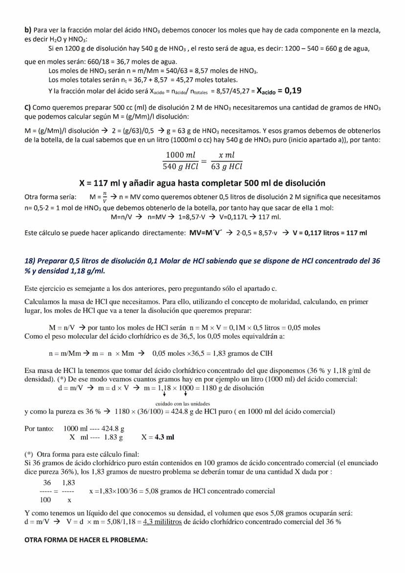 EJERCICIOS DE 1º DE BACHILLERATO RESUELTOS Y COMENTADOS
MATERIA, GASES Y DISOLUCIONES.
1) ¿Cuántos átomos de oxígeno hay en 0,1g de Fe2(SO4)