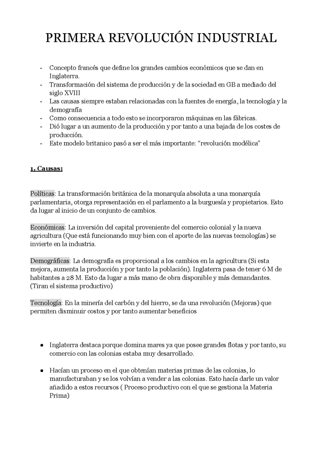 Revolución industrial 