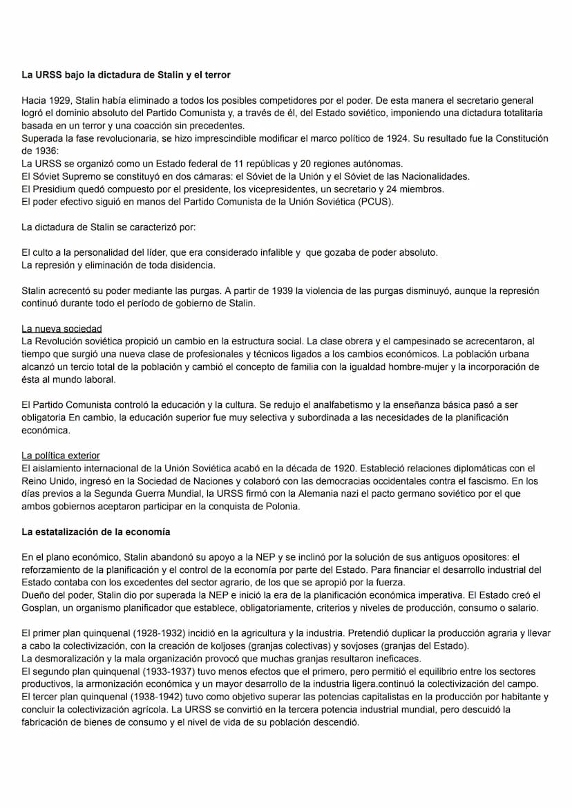 introducción
la revolución rusa y la creación de la URSS
La Revolución Rusa supuso la desaparición de la Rusia zarista y la creación de un r