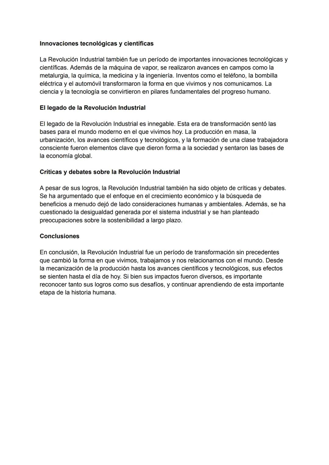 La Revolución Industrial: Transformando el Mundo
con Maquinaria y Avances Tecnológicos
Introducción
La Revolución Industrial fue un período 