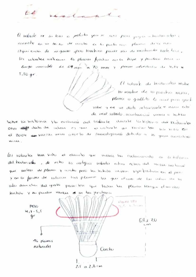 
<p>El bádminton es un juego de raqueta y volante que se juega tanto de forma individual como en parejas. La historia del bádminton se remon