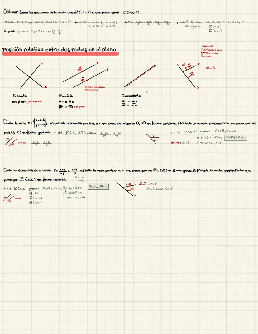 Geometría analítica
Coordenadas y módulos
Coordenadas
Módulo
AB=B-A= (66)-(1,4), AB=(5,2)
Dados los puntos A(-3,7), B(2,-5); CC-1, -41.
AC =