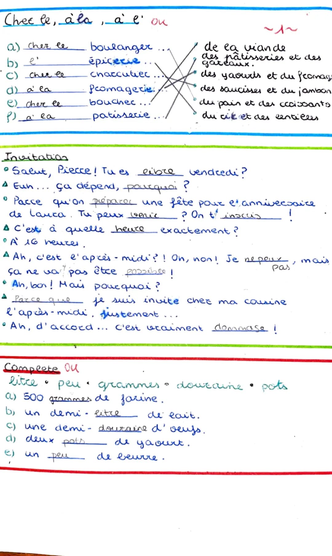 Tout sur les Exercices de Français : PDF, A1, B1 et Plus !