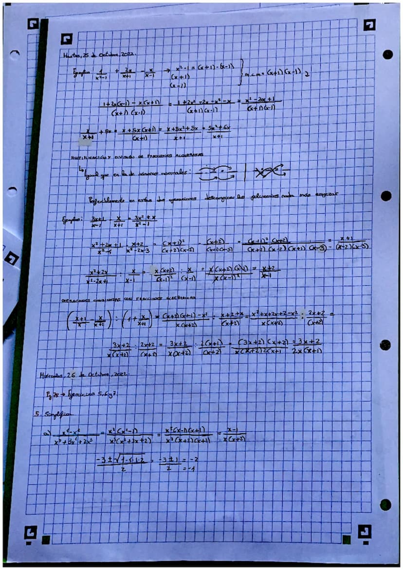 (
C
L
Lunes, 17 de Octubre, 2022.
tema 2 ALGEBRA
6
CIDENTIDADES NOTABLES)
(a + b)² = a ² + 2ab + b²:
(a - b) ².
2²-2ab + b²
(a + b) (a - b) 