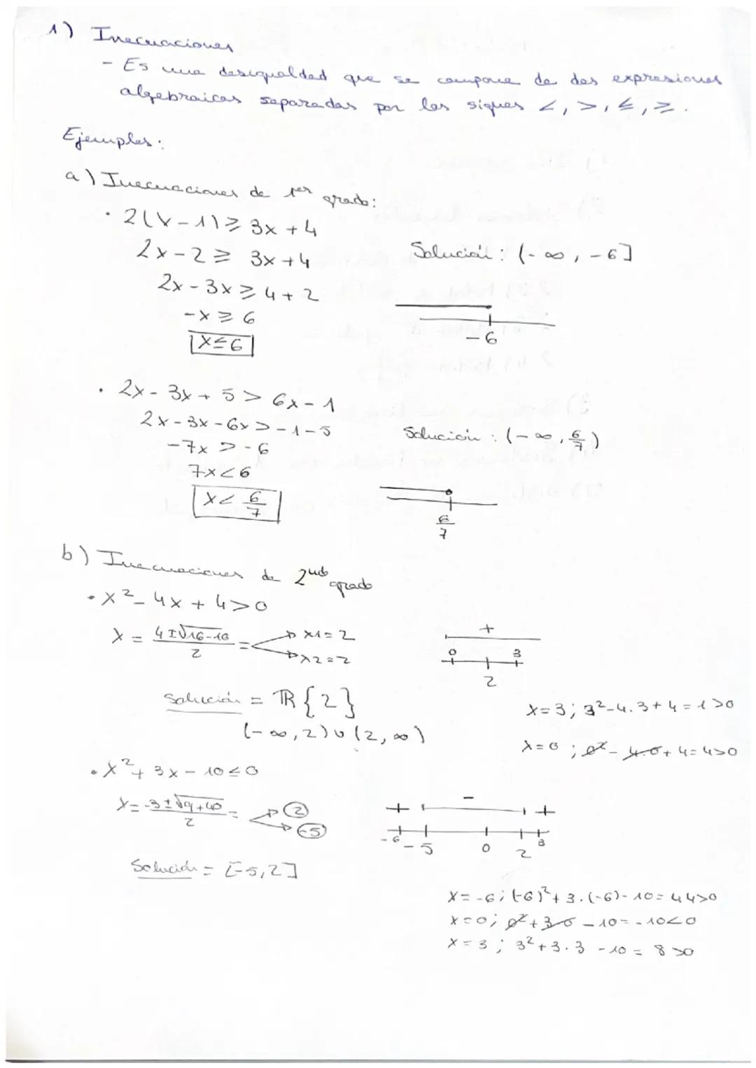 Tema 5 Matemáticas Examen 16/212024

• Iudice

1) Ivecuaciones

2) Sistemes liveales

2.1) Método de reducciói

2.2) Método de sustitución

