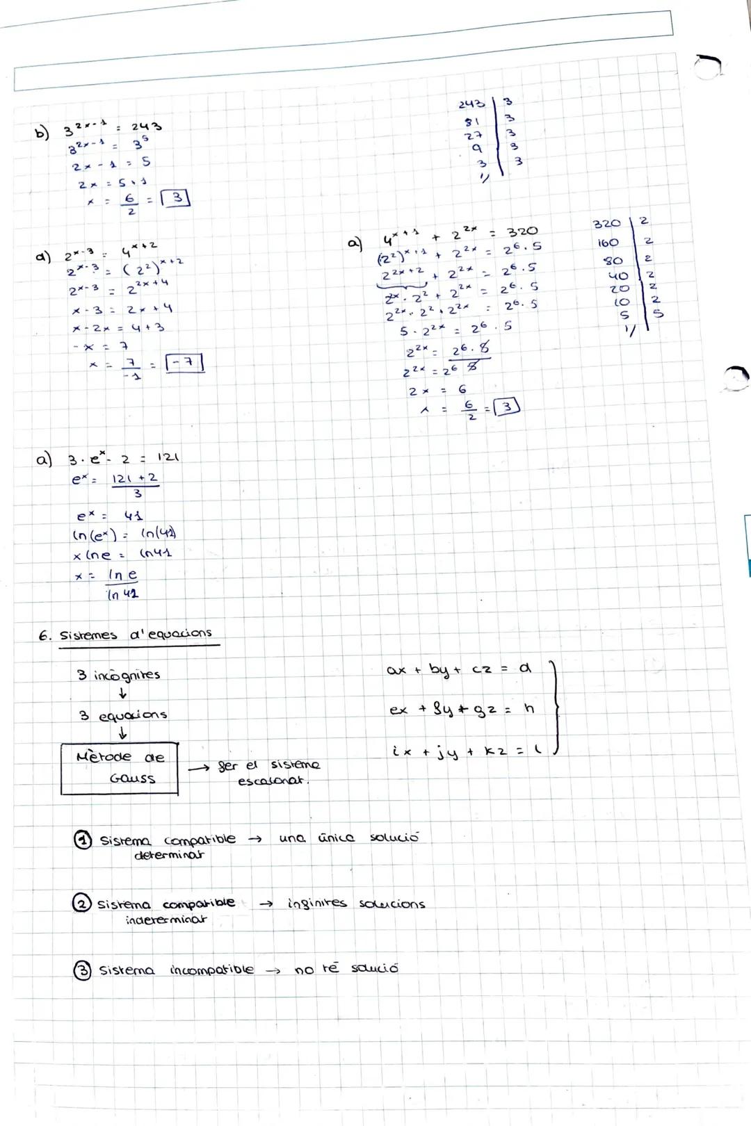 pag. 31
2-
EQUACIONS
2-
INEQUACIONS
I SISTEMES

1. Equacions polinomiques

una equaçió pounòmica es pot transformar en un altre d'equivalent