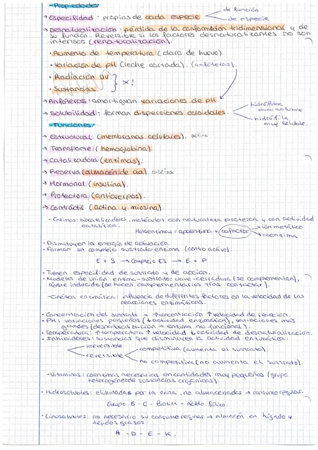 Tema 4. Proteínas 4 cicidos nucleicos.
-Proternos
Proplidos.
Constituidas por C, H, 04 N, 4, en menor proporcion, 5 y P. Son polimeros de
am