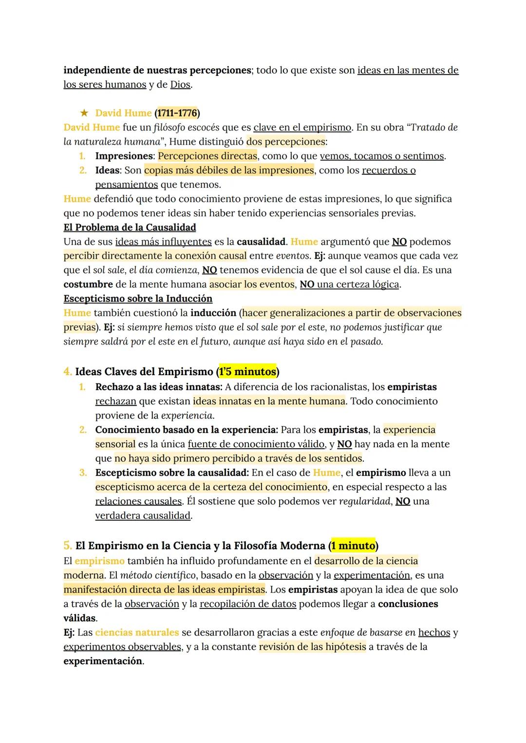 # Empirismo

1. Introducción al Empirismo (1 minuto)
El empirismo es una corriente filosófica que sostiene que el conocimiento humano se
ori