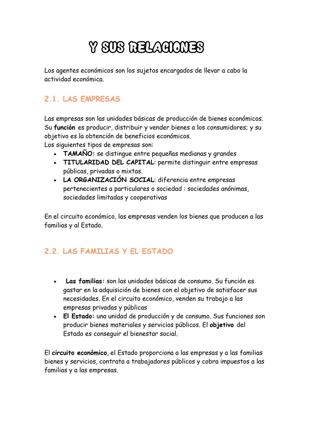 # Actividades económicas

LA ACTIVIDAD ECONÓMICA # COMPONENTES Y SECTORES

1.  LA ACTIVIDAD ECONÓMICA

La actividad económica es el conjunto