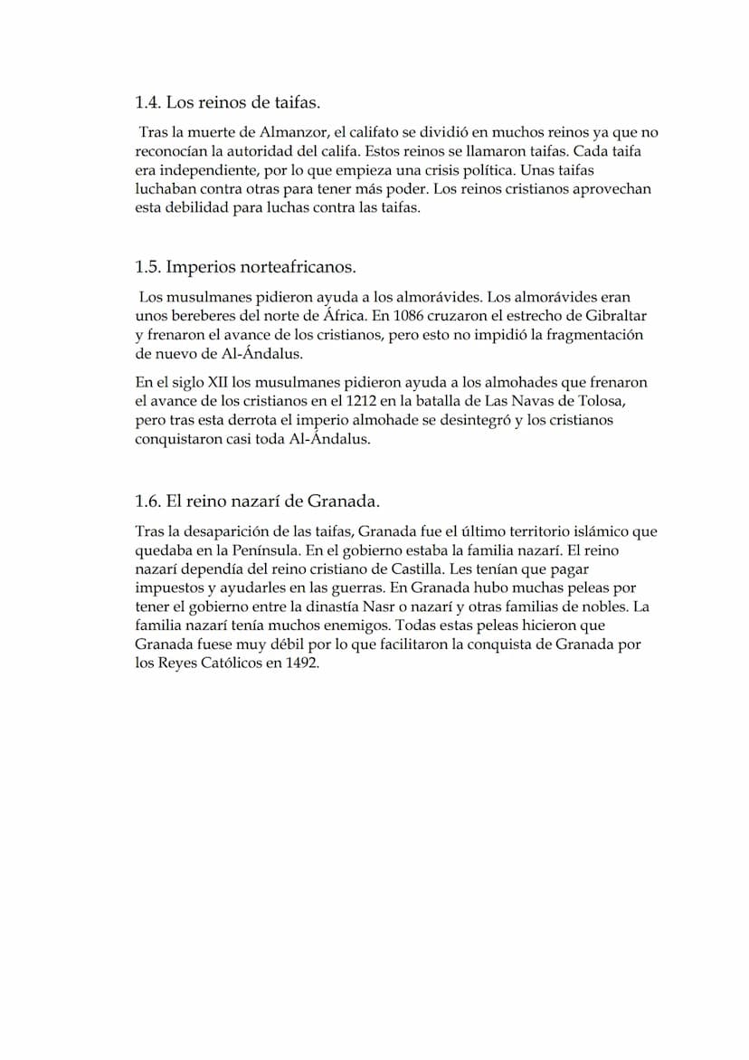 TEMA 5: AL- ÁNDALUS.
1. LA CONQUISTA MUSULMANA, SIGLO VIII.
1.1. La conquista del emirato independiente.
En el año 711 dos reyes que se enfr