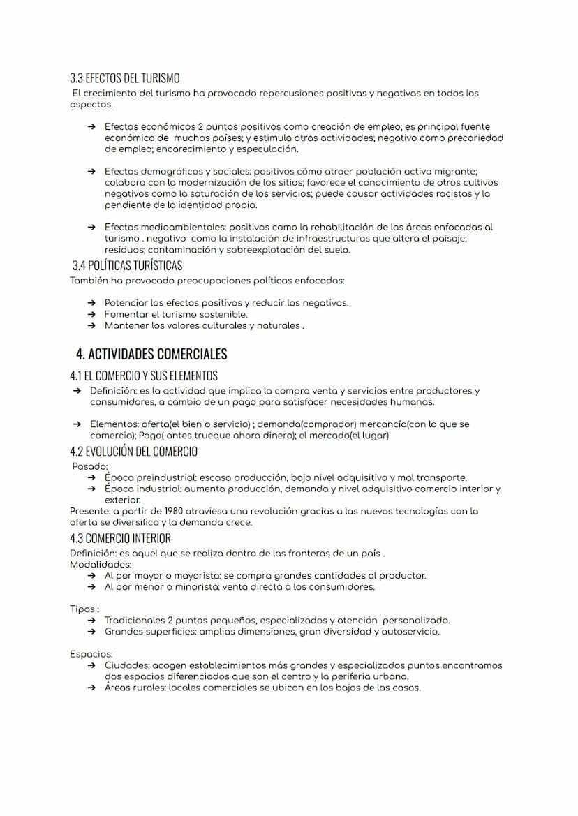 Tema 4:Sector Terciario
1.LOS ESPACIOS TERCIARIOS
1.1 DEFINICIÓN ACTIVIDADES
Definición: el sector terciario o sector servicios engloba el c