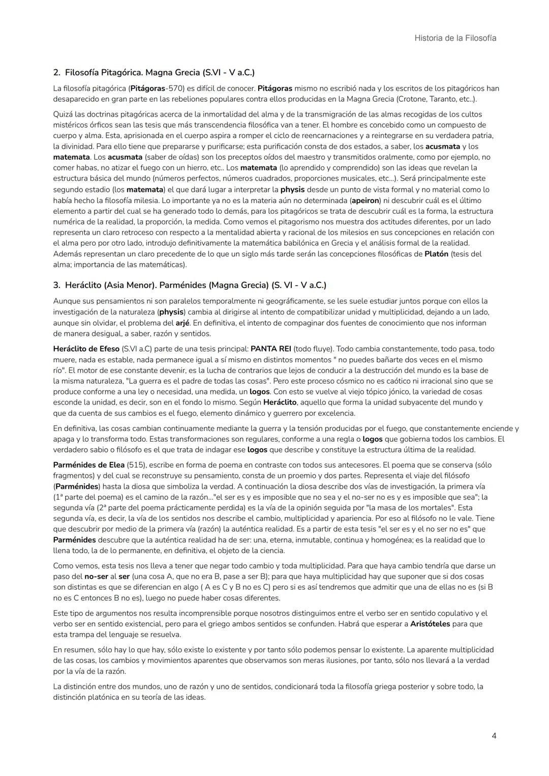 Contexto histórico
Filosofía griega
Historia de la Filosofía
Primer Período: Creta: Aqueos y Dorios (3.000-1.000 a.C.)
Hacia el año 2.900 a.