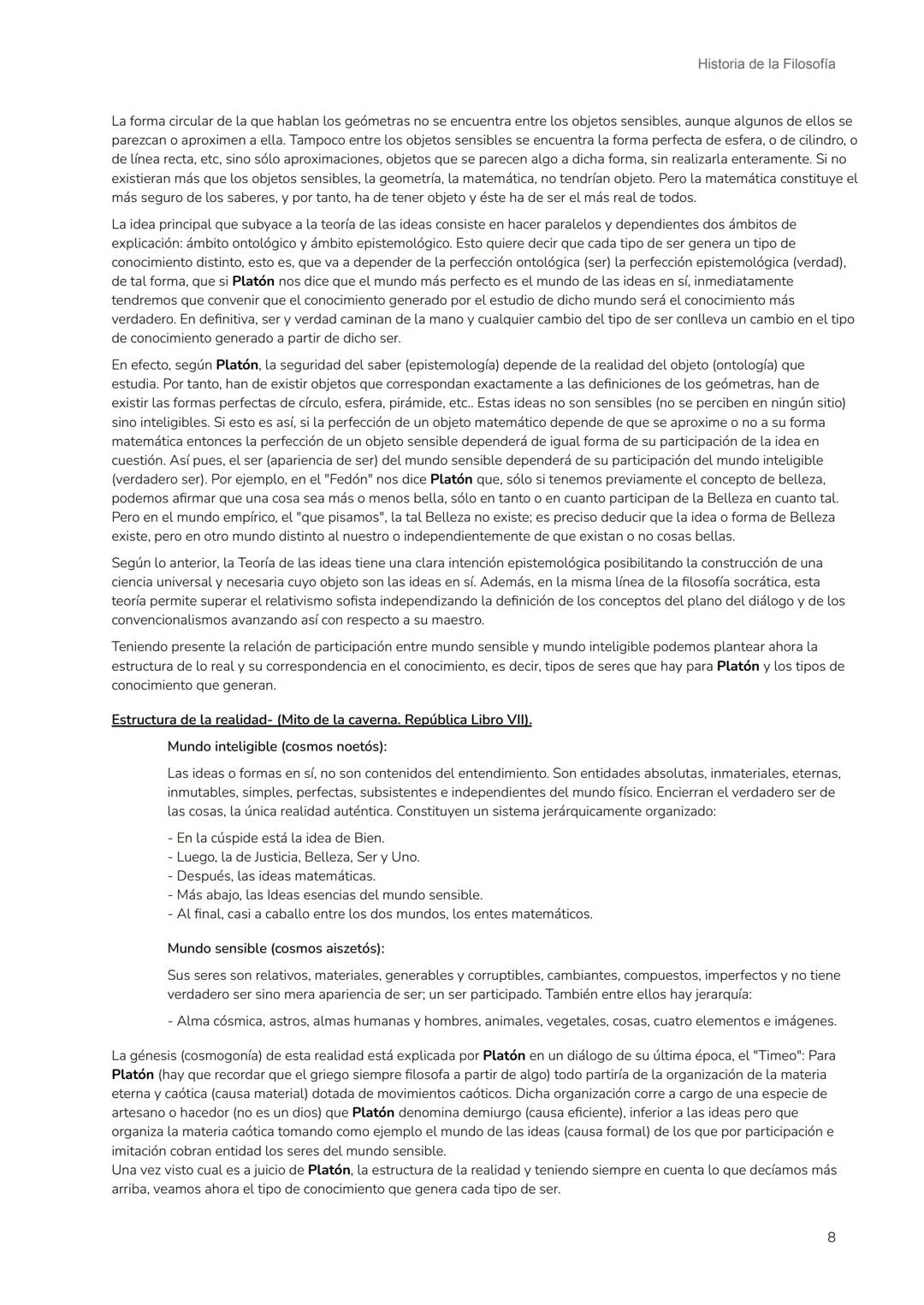 Contexto histórico
Filosofía griega
Historia de la Filosofía
Primer Período: Creta: Aqueos y Dorios (3.000-1.000 a.C.)
Hacia el año 2.900 a.