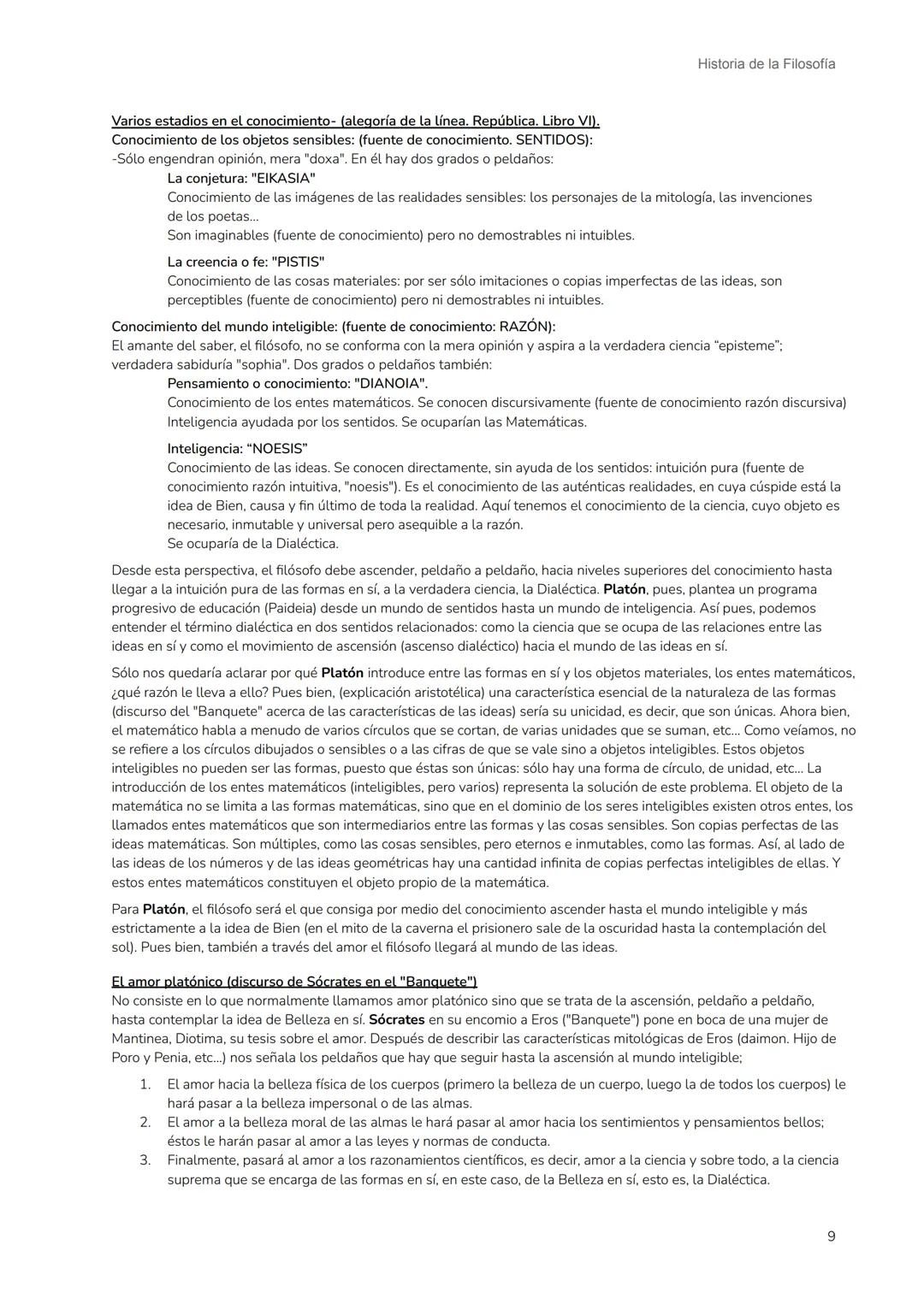Contexto histórico
Filosofía griega
Historia de la Filosofía
Primer Período: Creta: Aqueos y Dorios (3.000-1.000 a.C.)
Hacia el año 2.900 a.