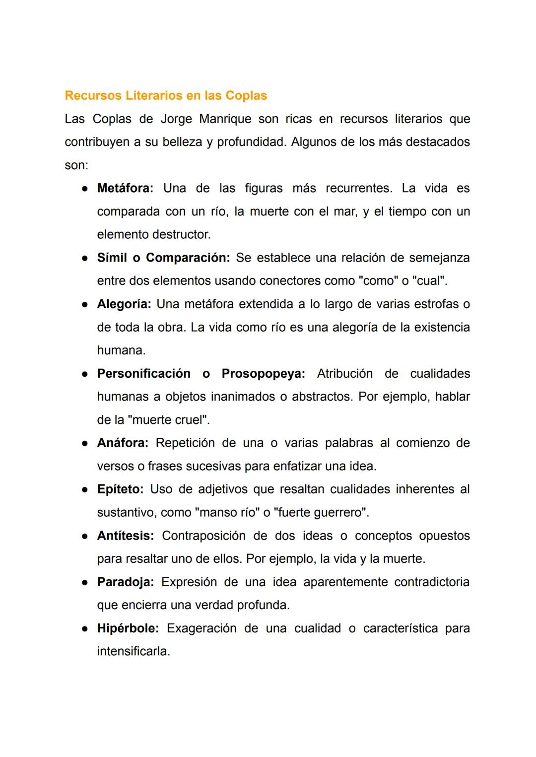 Resumen Completo de las Coplas a la muerte de su padre

Las Coplas a la muerte de su padre de Jorge Manrique son una elegía,
un poema de lam