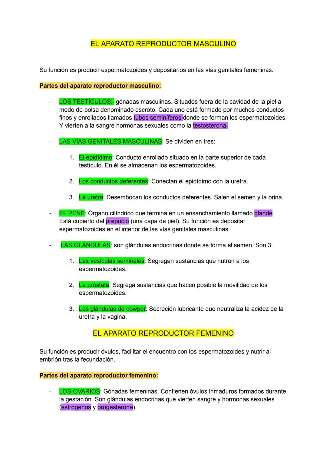 CARACTERÍSTICAS DE LA REPRODUCCIÓN HUMANA
Es sexual.
A través de los gametos que se forman en los aparatos masculino y femenino.
Los gametos