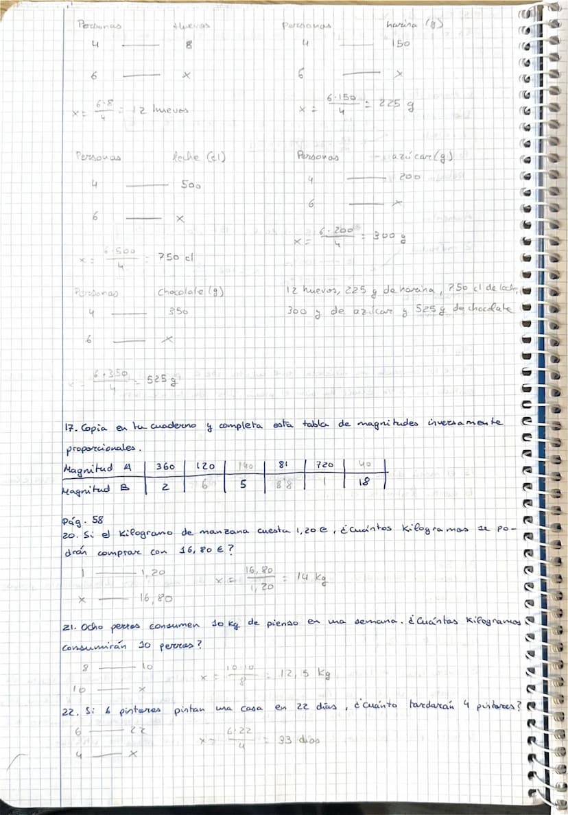 4. Aplicaciones
•Porcentajes: proporcionalidad directa
- Escala (1:200): proporcionalidad directa
-
- Interés <compuesto
simple
directamente