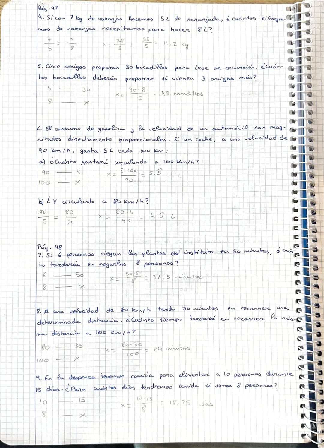 4. Aplicaciones
•Porcentajes: proporcionalidad directa
- Escala (1:200): proporcionalidad directa
-
- Interés <compuesto
simple
directamente