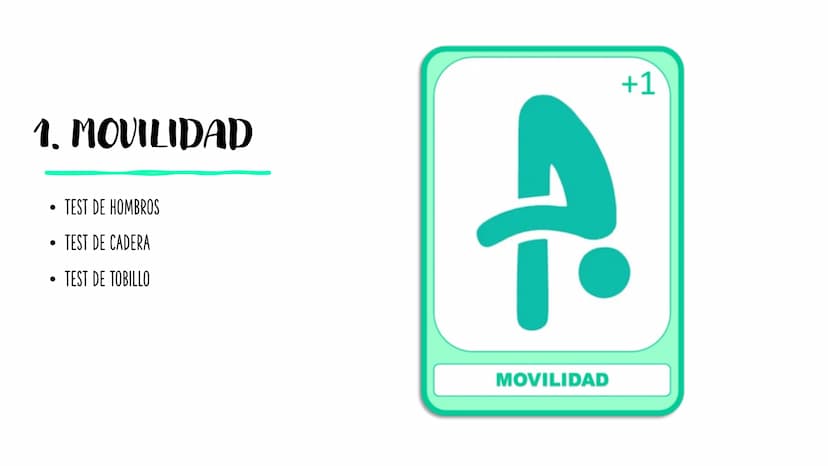 
<h2 id="testdemovilidad">Test de Movilidad</h2>
<h3 id="testdehombros">Test de Hombros</h3>
<p>MATERIAL: Ninguno.</p>
<p>DESCRIPCIÓN: La po