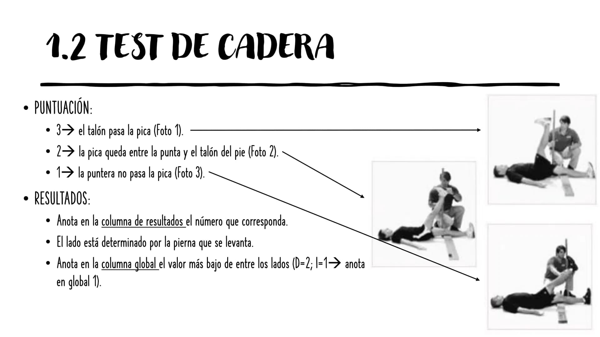 
<h2 id="testdemovilidad">Test de Movilidad</h2>
<h3 id="testdehombros">Test de Hombros</h3>
<p>MATERIAL: Ninguno.</p>
<p>DESCRIPCIÓN: La po