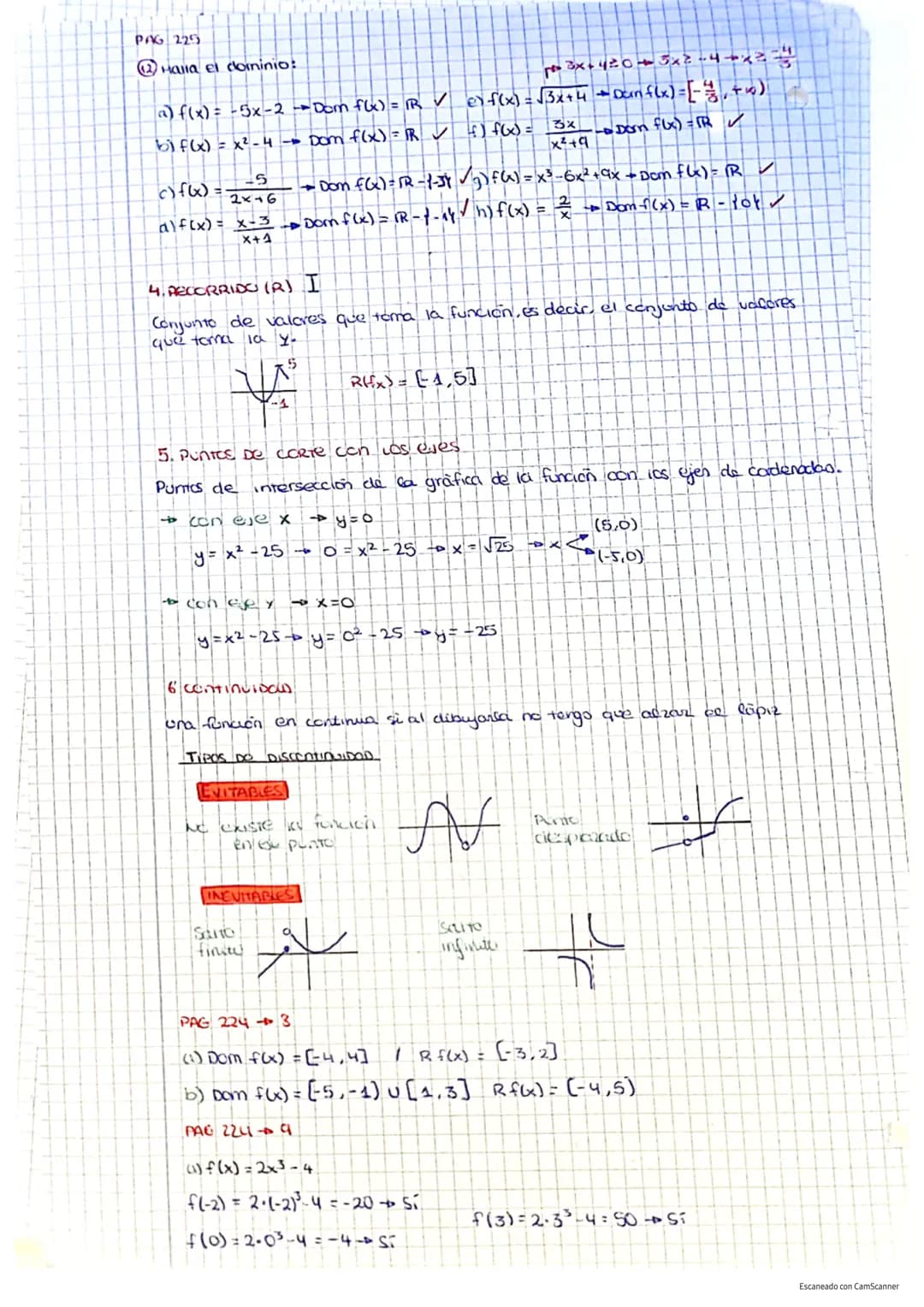 IN
TEMA 10
Caracteristicas De Las FUNCIONES
1. Funciones
Relación entre dos variables 'x' e'y', de tal forma que a coda valor
de x le corres
